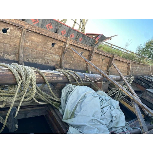 251 - Working full-sized replica Viking longboats from the filming of Netflix�s Vikings: Valhalla {49 ft L... 