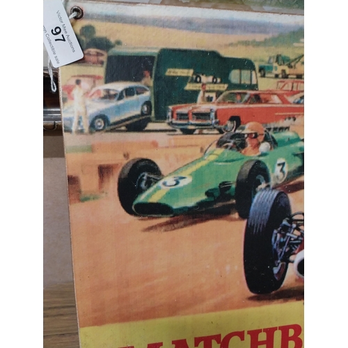 97 - 1965 Matchbox Collector's Edition cardboard showcard. {28 cm H x 31 cm W}.