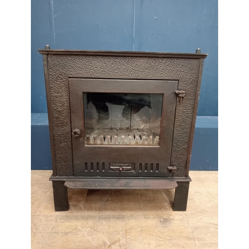 742 - Cast iron wood stove