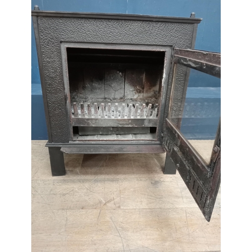 742 - Cast iron wood stove