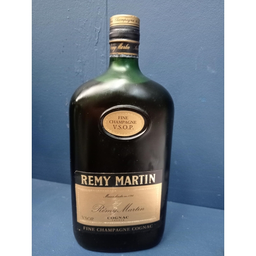Bottle of Remy Martin fine champagne Vsop cognac {70CL in size}.