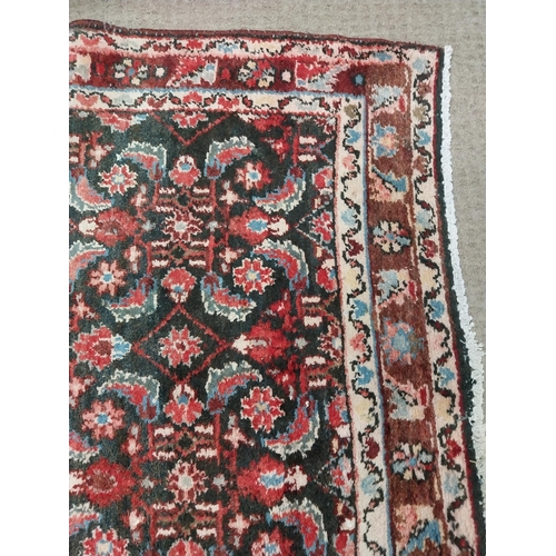 15 - Decorative Persian carpet runner {100cm W x 303cm L}