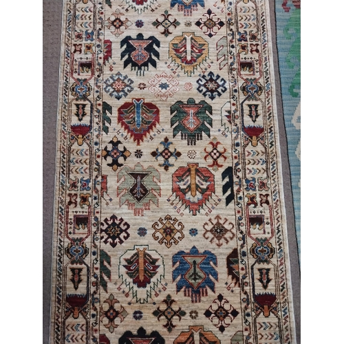 160 - Exceptional quality Persian carpet runner. {80 cm H x 304 cm W}.