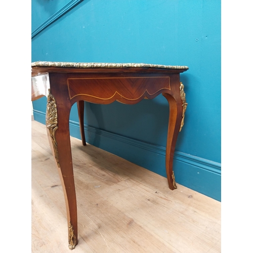 177 - Early 20th C. kingwood coffee table. {52 cm H x 92 cm W x 52 cm D}.