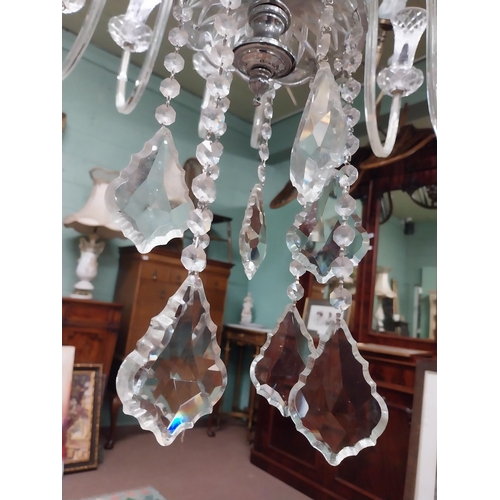 180 - Large Tipperary crystal chandelier {196 cm H x 139 cm Dia.}.