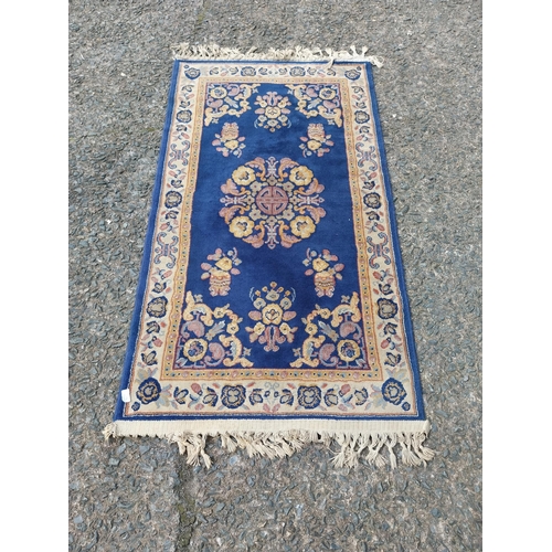 242 - Oriental carpet square. {172 cm H x 84 cm W}.