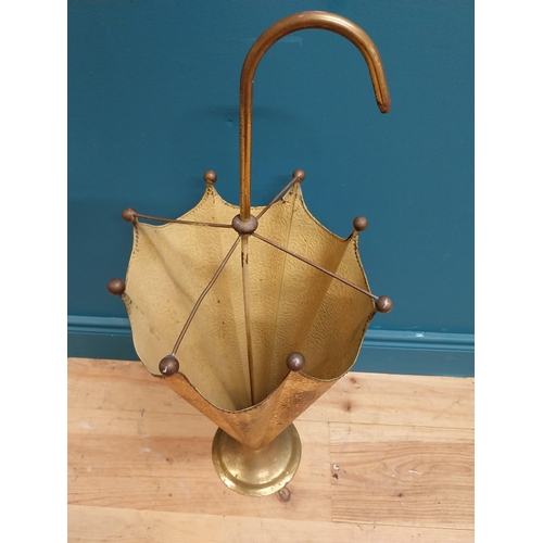 260 - 1950's stick stand in the form of an umbrella. {75 cm H x 30 cm Dia.}.