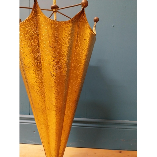 260 - 1950's stick stand in the form of an umbrella. {75 cm H x 30 cm Dia.}.