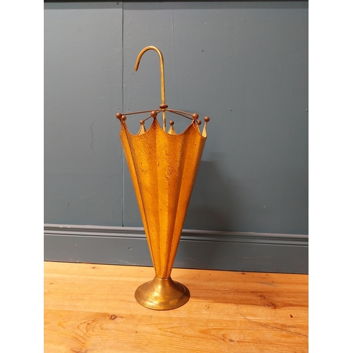 260 - 1950's stick stand in the form of an umbrella. {75 cm H x 30 cm Dia.}.