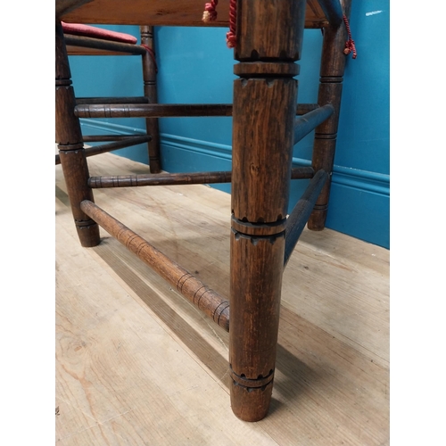 468 - Pair of 19th C. carved oak chairs in the Gothic style. {84 cm H x 56 cm W x 49 m W}.