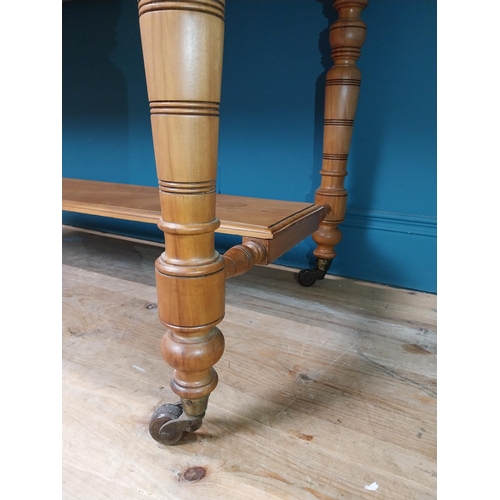 475 - Edwardian mahogany dressing table with mirror. {178 cm H x120 cm W x 56 cm D}.