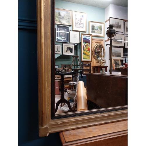 614 - 19th C. gilt pier mirror. {120 cm H x 77 cm W}.