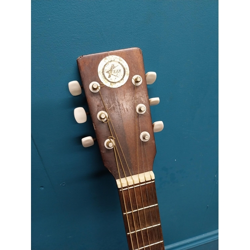 312 - Kay 6 string Guitar {103 cm H x 40 cm W x 12 cm D}.