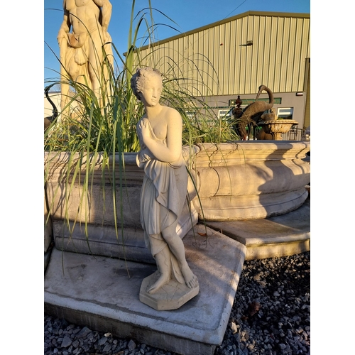 744 - Composition statue of Venus {78cm H x 22cm W x 23cm D}