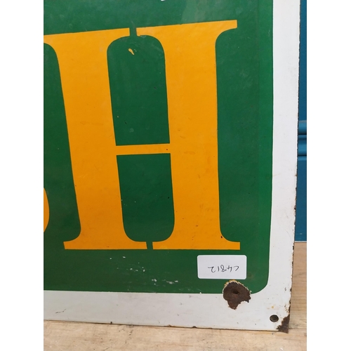 399 - Always Ask For Beamish enamel advertising sign. {61 cm H x 92 cm W}.