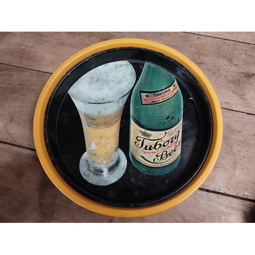 101 - Tuborg Beer and Benson and Hedges tinplate advertising trays.