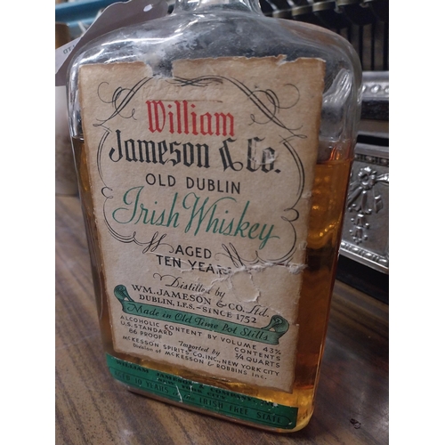 179 - Bottle of William Jameson and Co Dublin Whiskey aged 10 years.