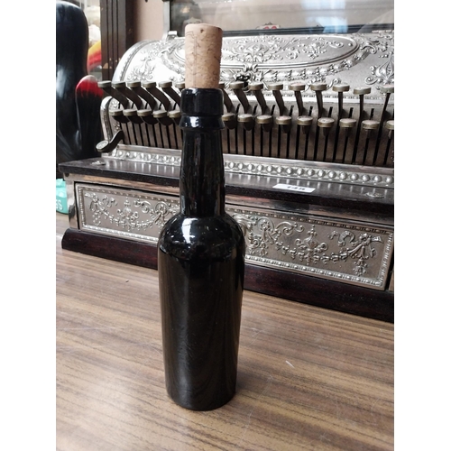 206 - R Greacen Westenra Arms Monaghan Stout Bottle {23 cm H x 6 cm Dia.} and Gordons Special Dry London G... 