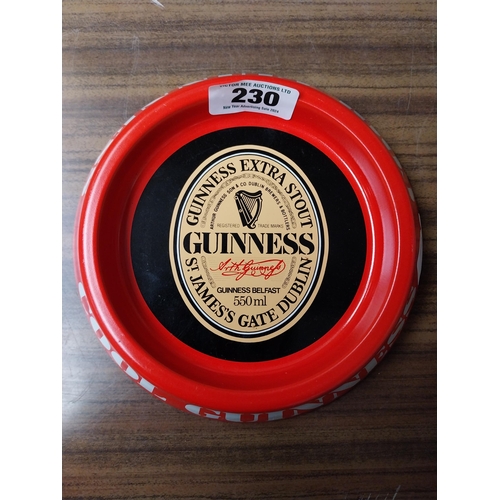 230 - Collection of four Guinness advertising ashtrays.