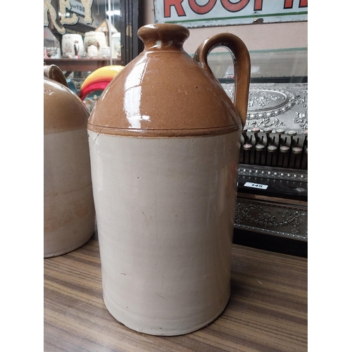 244 - GPO two gallon stoneware flagon. {42 cm H x 22 cm Dia.}.