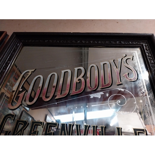 250 - Rare early 20th C. Goodbody's Greenville Plug and Irish Roll Richard Power's Old Malt Whisky framed ... 