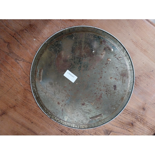 353 - Watneys Red Barrel tinplate advertising drink's tray. {32 cm Dia.}.