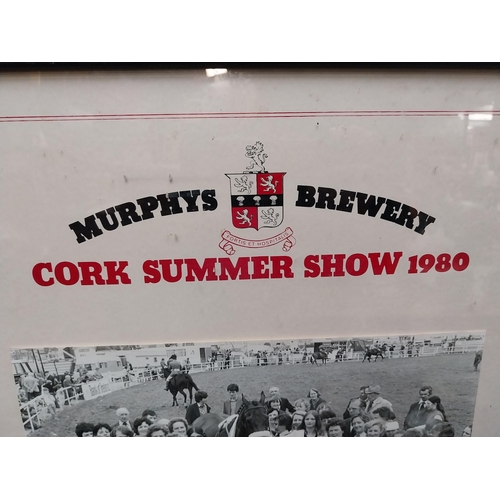 368 - Murphys Stout Summer Show 1980 Red Rum Champion of All time framed print  {52 cm H x 70 cm W}