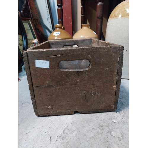 406 - Morton and Co Belfast  {23 cm H x 42 cm W x 28 cm D} and Rifle Horesnails {12 cm H x 33 cm W x 19 cm... 