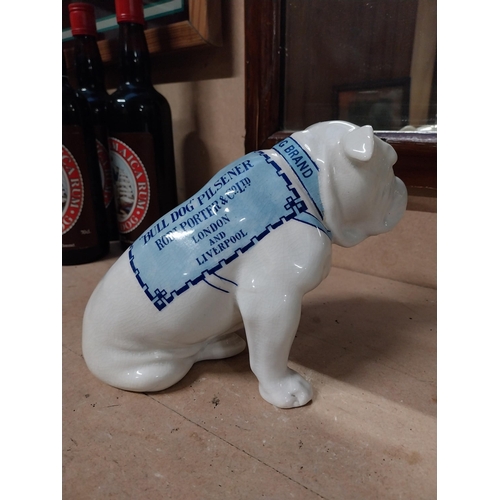 432 - Bulldog Guinness Robt Porter and Co Ltd London and Liverpool ceramic Royal Doulton advertising figur... 