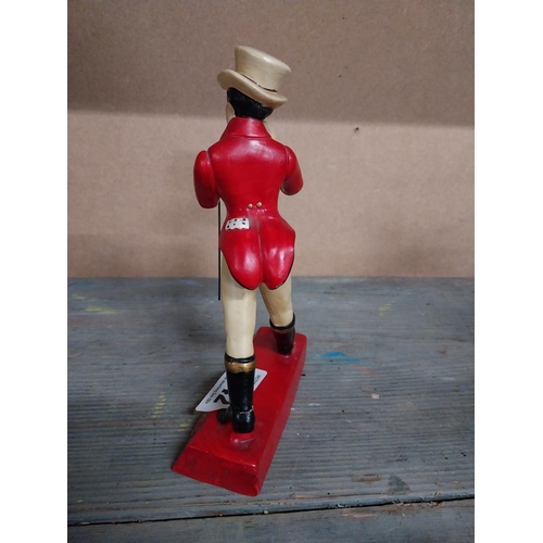 442 - Johnny Walker composition advertising figure. {20 cm H x 12 cm W x 7 cm D}.