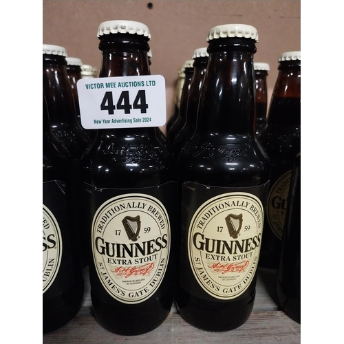 444 - Twenty bottles of Guinness.