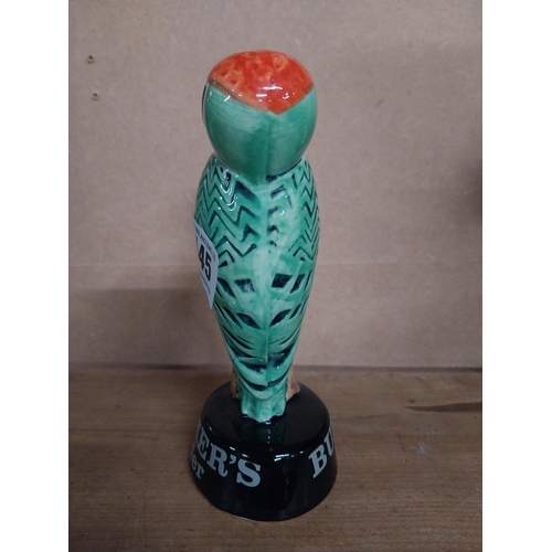 445 - Bulmer's Cider ceramic Woodpecker Carltonware advertising figure. {19 cm H x 10 cm W x 8 cm D}.