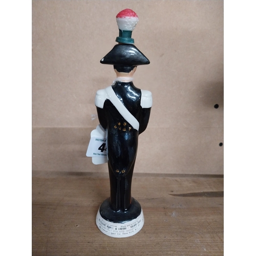 449 - Galliano Liqueur ceramic advertising figure. {22 cm H x 6 cm Dia.}.