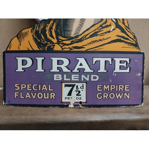 465 - Wills's Pirate Blend cardboard advertising showcard. {49 cm H x 36 cm W}