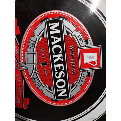 530 - Mackeson's drink's tray  {30cm Dia}.