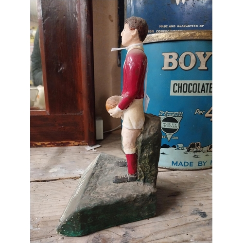 54 - Player's Please No 6 Galway GAA player advertising figure. {25 cm H x 15 cm W x 11 cm D}.