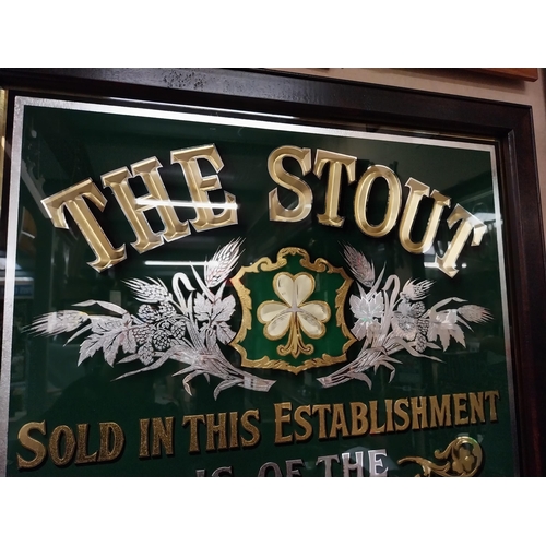 568 - The Stout Sold in this establishment is of the finest quality brewed by A Guinness and Son and Co of... 