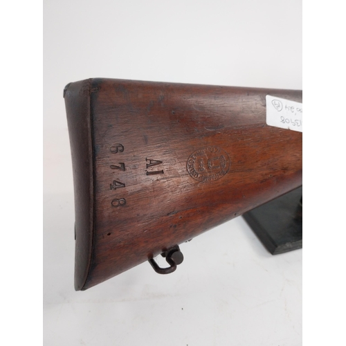 178 - UVF Vetterli Rifle stamped For and God and Ulster. {135 cm L}.