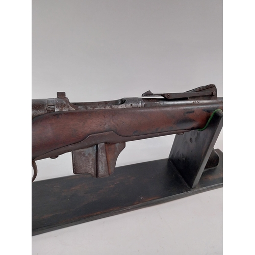 178 - UVF Vetterli Rifle stamped For and God and Ulster. {135 cm L}.