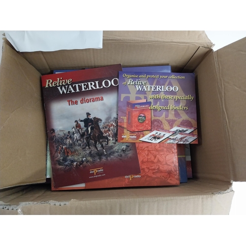 218a - Box of The Road to Waterloo paperbacks.