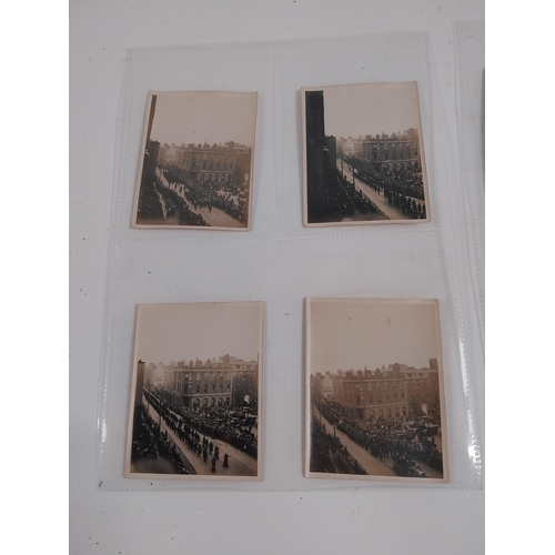 283 - Collection of original photos of Michael Collins funeral.