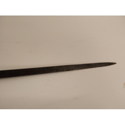 309 - George V Officer's sword with hilt. {95 cm L x 10 cm W}.