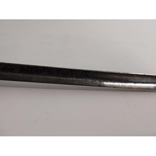 310 - 1855 French Infantry Officer's sword with hilt. {95 cm L x 11 cm W}.