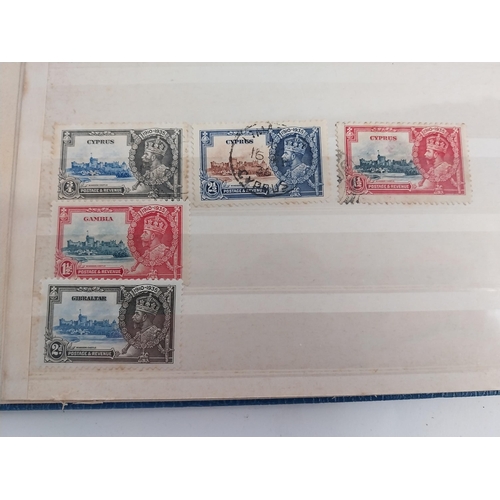 320 - Three Books of British Commonwealth stamps 1900-1970 some over stamped with WAR TAX .