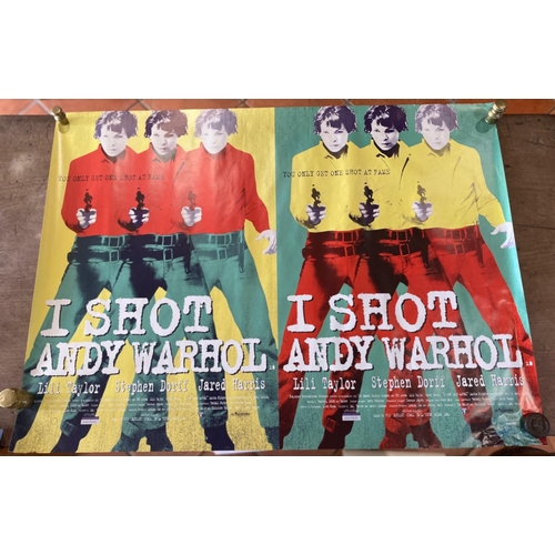 353 - I shot Andy Warhol film poster Thriller/Documentary starring Lili Taylor and  Jared Harris {77cm H x... 