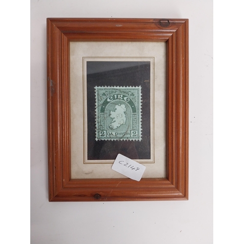 48 - Three framed prints of Irish Stamps The Fenians 1867-1967 etc.