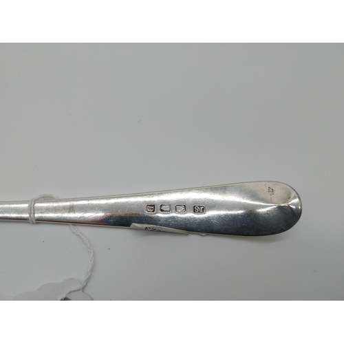 497 - Irish Silver Ladle Hallmarked in Dublin 1800  JS .217G