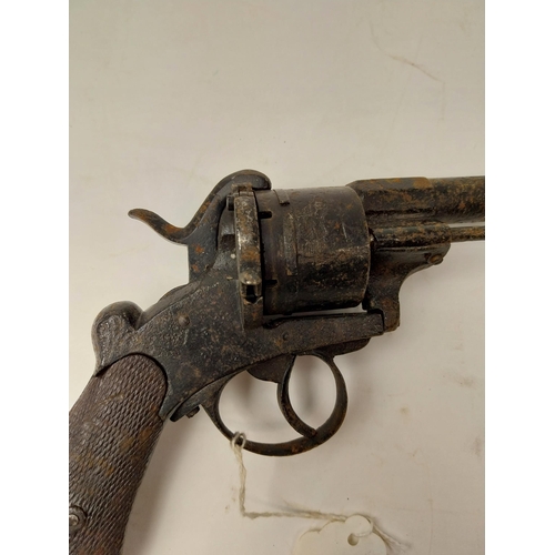 99 - 19th C. RIC pistol {27 cm L}.