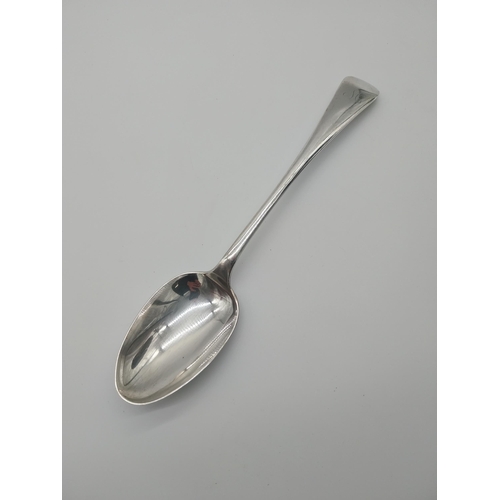 521a - EPNS ladle and serving spoon.