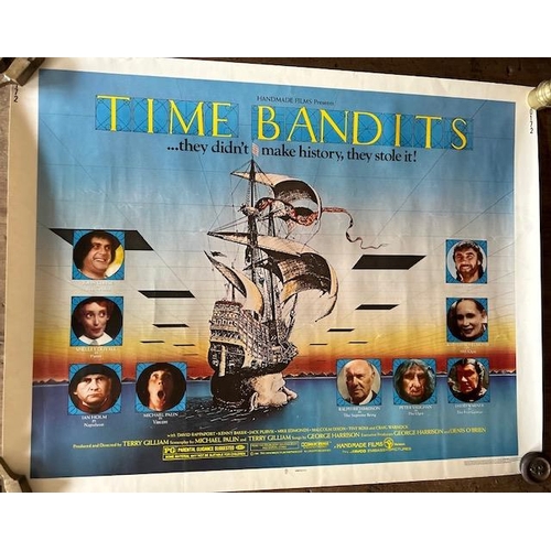 369 - Time Bandit Film Poster British Fantasy Film straring John Cleese, Sean Connery & Micheal Palin . {5... 